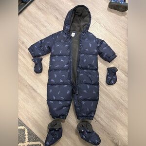 GAP Navy Blue Snowsuit